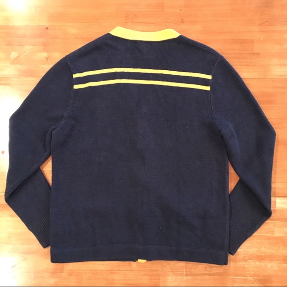 POLO RALPH LAUREN Cardigan Letterman Sweater - Picture 5 of 5